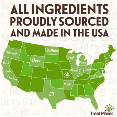 Show full view: Etta Says! Deluxe Hide-Free Long-Lasting 7" Lamb Recipe Dog Chew slide 9 of 12