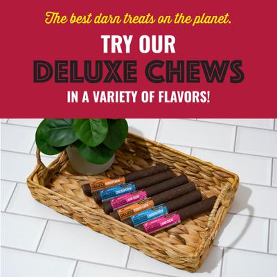 Show full view: Etta Says! Deluxe Hide-Free Long-Lasting 7" Lamb Recipe Dog Chew slide 8 of 12