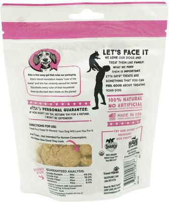 Show full view: Etta Says! Eat Simple! Duck Freeze-Dried Dog Treats, 2.5-oz bag slide 3 of 11