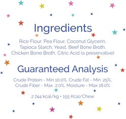 Etta Says! Fusion Gourmet Adult Beef & Bone Broth Flavor Natural Dog Chew Treats, 1 count slide 2 of 7