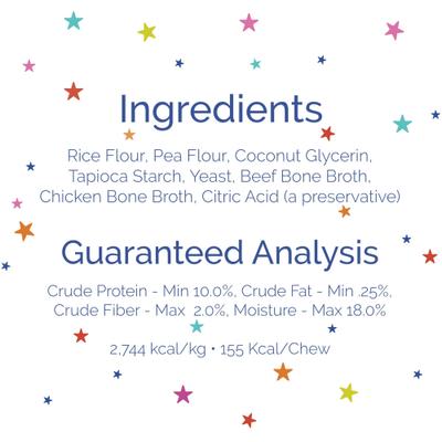 Show full view: Etta Says! Fusion Gourmet Adult Beef & Bone Broth Flavor Natural Dog Chew Treats, 1 count slide 8 of 9