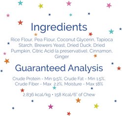 Etta Says! Fusion Gourmet Adult Duck & Pumpkin Flavor Natural Dog Chew Treats, 1 count slide 2 of 7