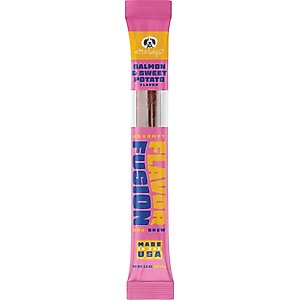 Etta Says! Fusion Gourmet Adult Salmon & Sweet Potato Flavor Natural Dog Chew Treats, 1 count