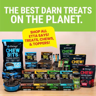 Show full view: Etta Says! Liver Sprinkles Freeze-Dried Dog Treats, 3-oz jar slide 8 of 10