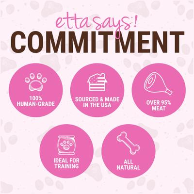 Show full view: Etta Says! Pork Yumm Sticks Human Grade Pork Dog Treats, 1 count slide 5 of 12