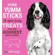 Show in main carousel: Etta Says! Pork Yumm Sticks Human Grade Pork Dog Treats, 1 count slide 3 of 12