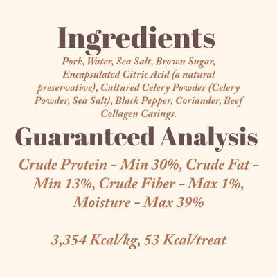 Show full view: Etta Says! Pork Yumm Sticks Human Grade Pork Dog Treats, 24 count slide 9 of 13