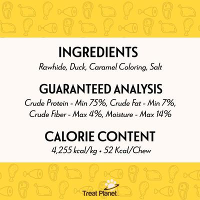 Show full view: Etta Says! Premium 4" Duck Recipe Crunchy Dog Chews, 36 count slide 9 of 11