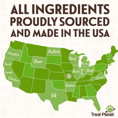 Show full view: Etta Says! Premium 4" Rabbit Recipe Crunchy Dog Chews, 36 count slide 8 of 11