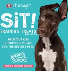 Etta Says! Sit! Training Treats Bacon Recipe Dog Treats, 1-lb bag slide 2 of 7