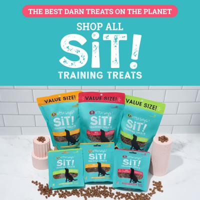 Show full view: Etta Says! Sit! Training Treats Bacon Recipe Dog Treats, 6-oz bag slide 8 of 11
