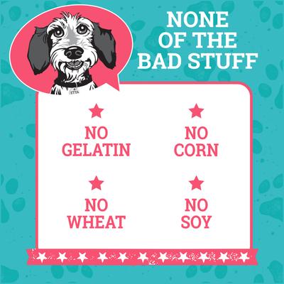 Show full view: Etta Says! Sit! Training Treats Bacon Recipe Dog Treats, 6-oz bag slide 7 of 11