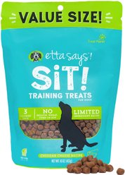 Etta Says! Sit! Training Treats Cheese Recipe Dog Treats, 1-lb bag