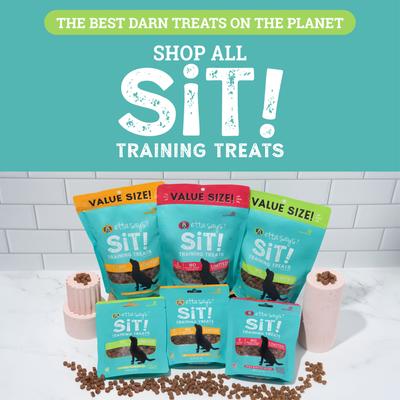 Show full view: Etta Says! Sit! Training Treats Cheese Recipe Dog Treats, 1-lb bag slide 8 of 9