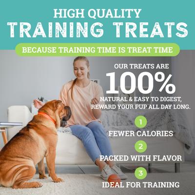 Show full view: Etta Says! Sit! Training Treats Cheese Recipe Dog Treats, 1-lb bag slide 4 of 9