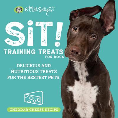Show full view: Etta Says! Sit! Training Treats Cheese Recipe Dog Treats, 1-lb bag slide 3 of 9