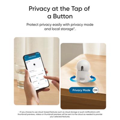 Show full view: Eufy E30 Indoor Pan/Tilt Dog & Cat Camera slide 5 of 10