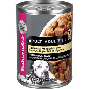 Eukanuba Adult Chicken, Rice & Vegetables Dinner Canned Dog Food, 13.2-oz, case of 12