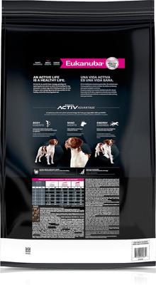 Show full view: Eukanuba Adult Lamb 1st Ingredient Dry Dog Food, 15-lb bag slide 3 of 12