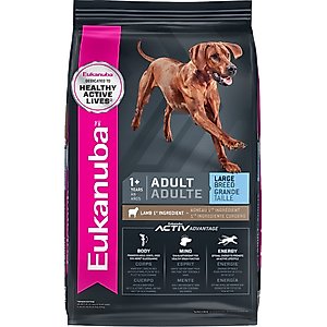 Eukanuba Adult Large Breed Lamb 1st Ingredient Dry Dog Food, 15-lb bag