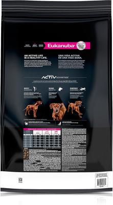 Show full view: Eukanuba Adult Large Breed Lamb 1st Ingredient Dry Dog Food, 30-lb bag slide 3 of 12