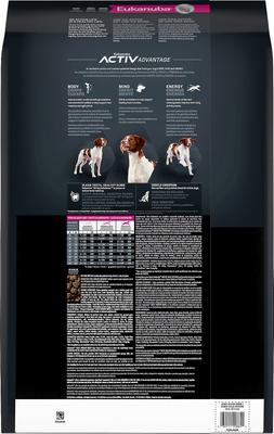 Show full view: Eukanuba Adult Medium Breed Dry Dog Food, 4.5-lb bag slide 3 of 12