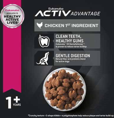 EUKANUBA Adult Medium Breed Dry Dog Food, bag