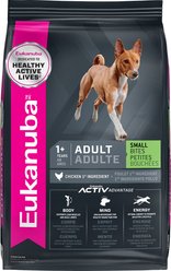 Eukanuba Adult Small Bites Dry Dog Food, 4.5-lb bag