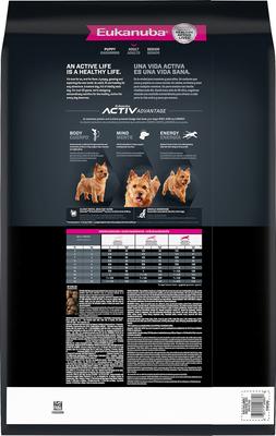 Show full view: Eukanuba Adult Small Breed Dry Dog Food, 28-lb bag slide 3 of 12