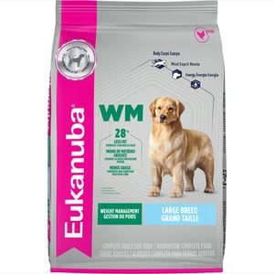 EUKANUBA Fit Body Weight Control Large Breed Dry Dog Food, 33-lb