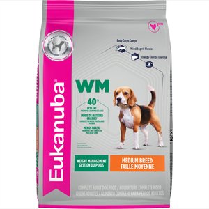 Eukanuba Fit Body Weight Control Medium Breed Dry Dog Food, 14-lb bag