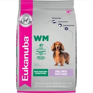 EUKANUBA Fit Body Weight Control Small Breed Dry Dog Food, 14-lb