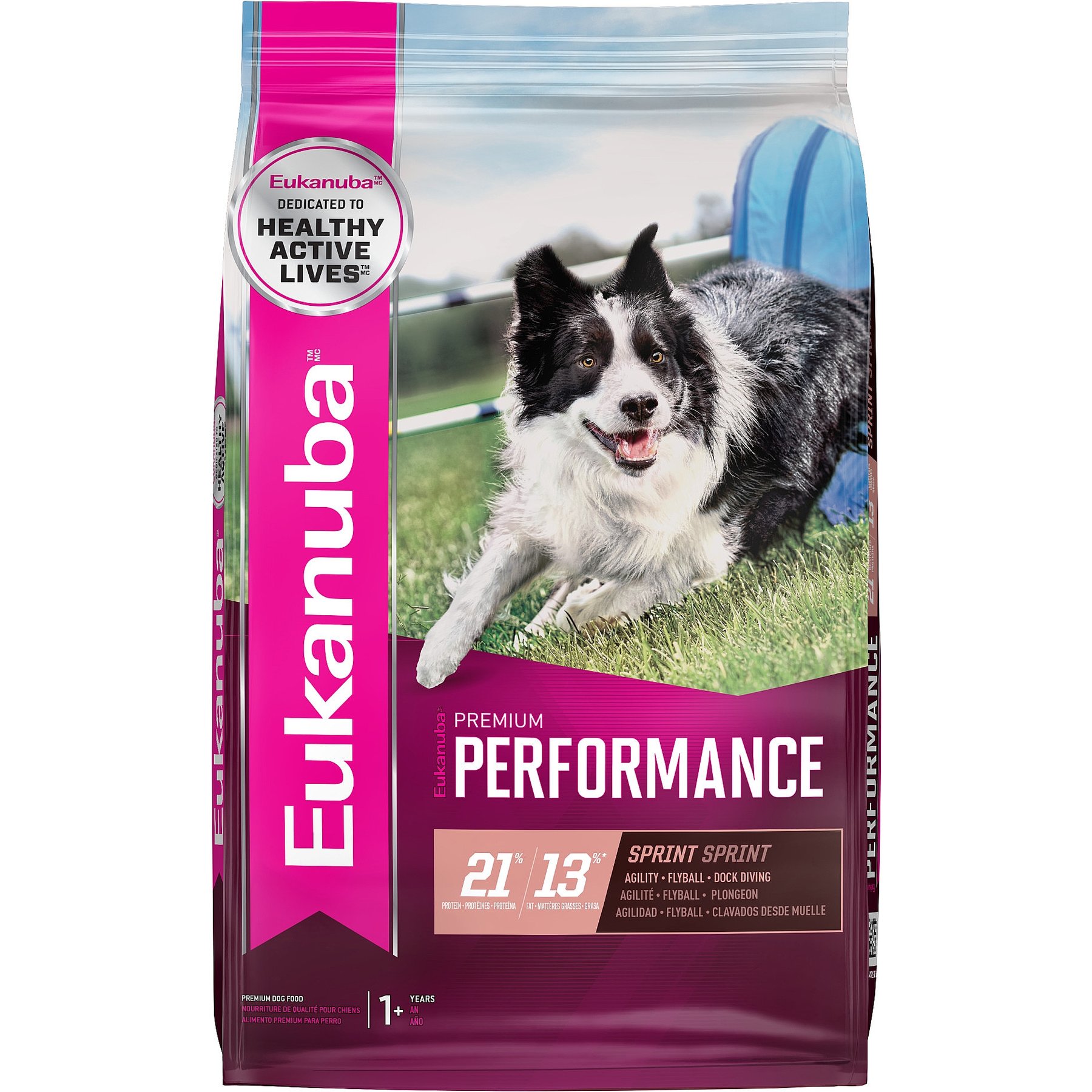 Eukanuba Premium Performance 21/13 SPRINT Dry Dog Food, 28-lb bag