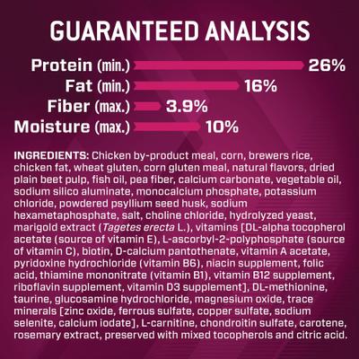 Show full view: Eukanuba Premium Performance 26/16 EXERCISE Dry Dog Food, 28-lb bag slide 9 of 13