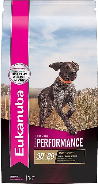 EUKANUBA Premium Performance 30/20 SPORT Dry Dog Food, 4.5