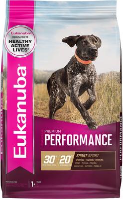 Show full view: Eukanuba Premium Performance 30/20 SPORT Dry Dog Food, 40-lb bag slide 1 of 13