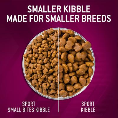 Show full view: Eukanuba Premium Performance 30/20 Sport Small Bites Adult Dog Food, 3.5-lb Bag slide 4 of 11