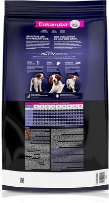 Show full view: Eukanuba Puppy Lamb 1st Ingredient Dry Dog Food, 15-lb bag slide 3 of 12