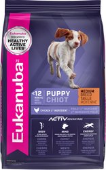 Eukanuba Puppy Medium Breed Dry Dog Food, 30-lb bag