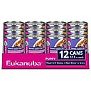 Eukanuba Puppy Mixed Grill Chicken & Beef Dinner in Gravy Canned Dog Food, 12.5-oz, case of 12