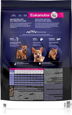 Show full view: Eukanuba Puppy Small Breed Dry Dog Food, 15-lb bag slide 3 of 12