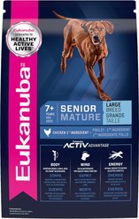 Eukanuba Senior Large Breed Dry Dog Food, 30-lb bag