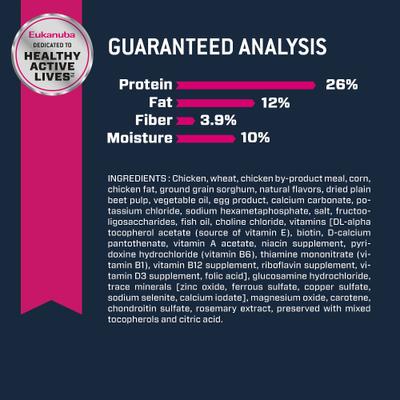 Show full view: Eukanuba Senior Large Breed Dry Dog Food, 30-lb bag slide 8 of 12