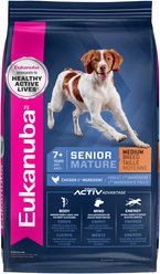 Eukanuba Senior Medium Breed Dry Dog Food, 15-lb bag
