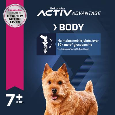 Show full view: Eukanuba Senior Small Breed Dry Dog Food, 15-lb bag slide 6 of 12