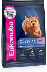 Eukanuba Senior Small Breed Dry Dog Food, 4.5-lb bag