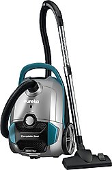 Eureka NEN170 Bagged Canister Vacuum, Silver/Teal, 3-L