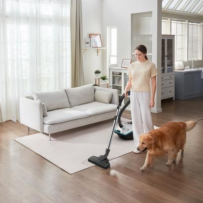 Show full view: Eureka NEN170 Bagged Canister Vacuum, Silver/Teal, 3-L slide 5 of 9