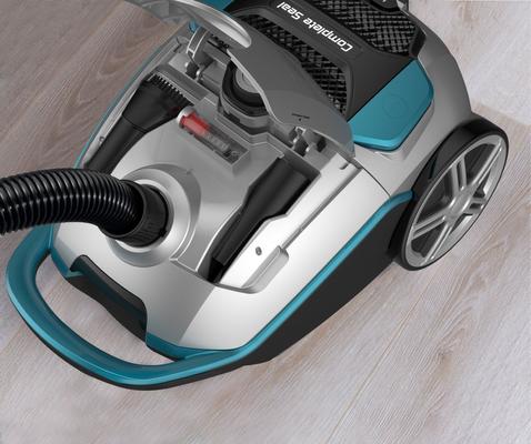 Show full view: Eureka NEN170 Bagged Canister Vacuum, Silver/Teal, 3-L slide 2 of 9