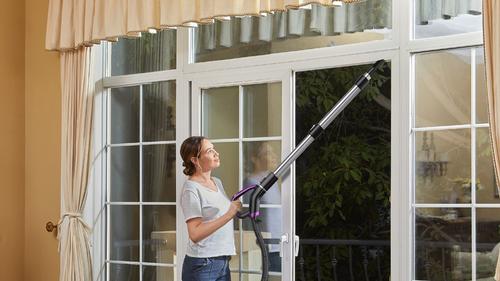 Show full view: Eureka NEN185 Powered Nozzle Bagless Canister Vacuum, Purple slide 3 of 8